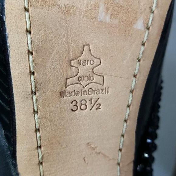 BLACK STILETTO Platform HEELS Alice & Olivia Stilettos Shoes Women's WOMAN'S 8.5 - Picture 11 of 14